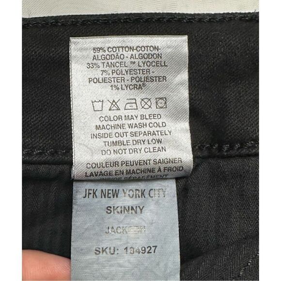 Warp+Weft Women’s Black JFK Skinny Plus Size 22W - Picture 9 of 11